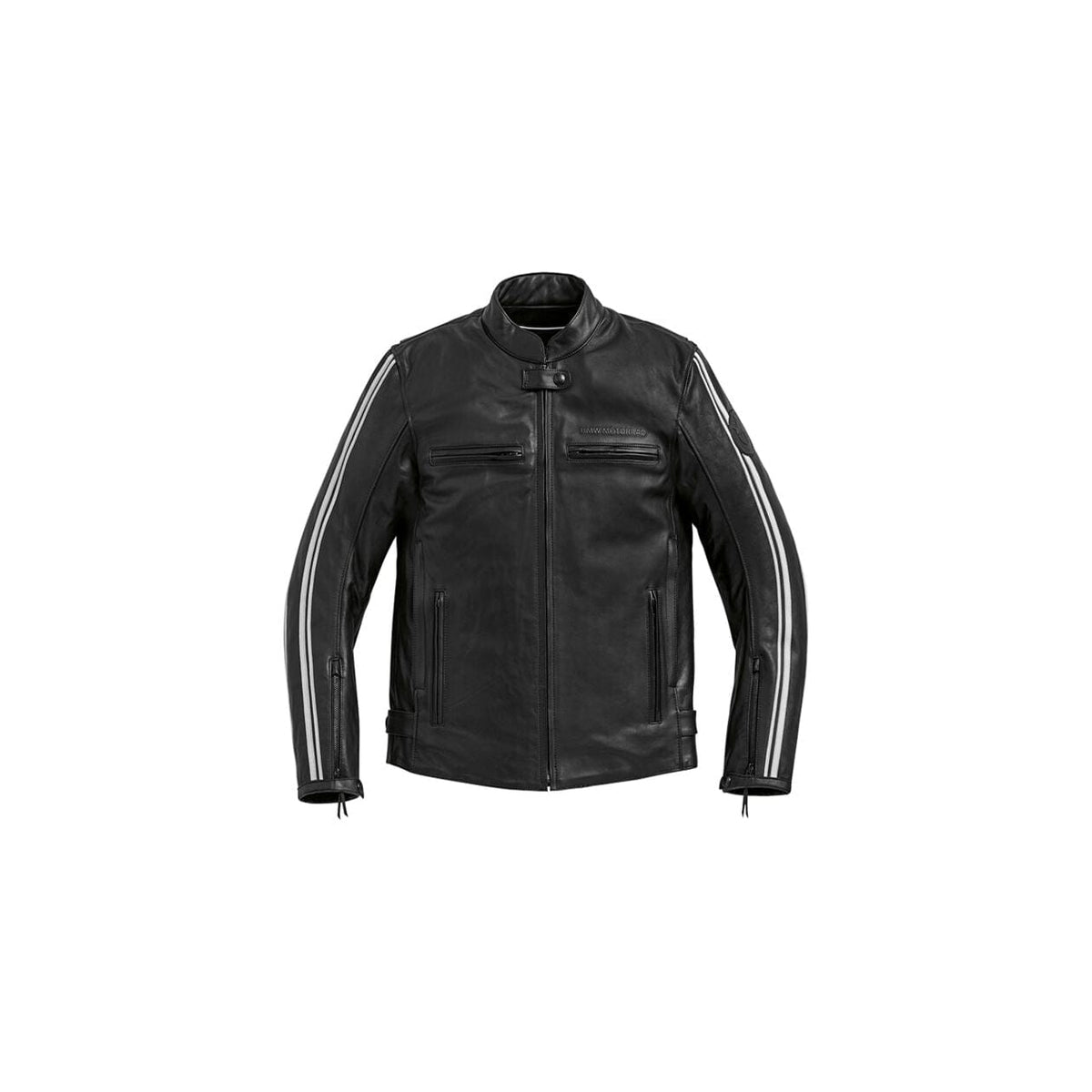 BLOUSON EN CUIR TWINSTRIPES|HOMME